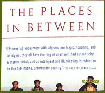 Afghanistan travel book by Rory Stewart