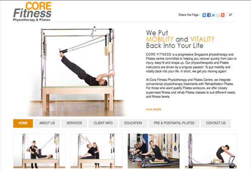 web copywriting sample physiotherapy centre
