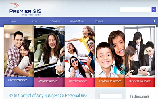 web content writing for general insurance company